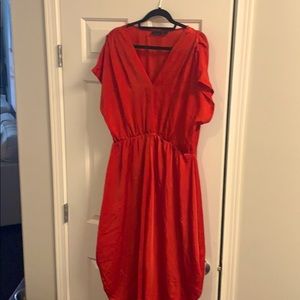 Red dress